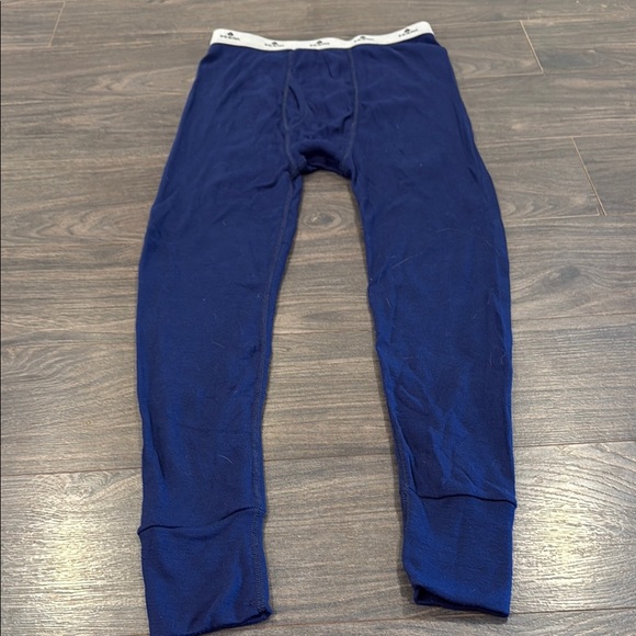 Indera Blue Thermal Leggings size small 6:7 - Picture 1 of 2